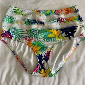 Athleta batik high waist bottoms large